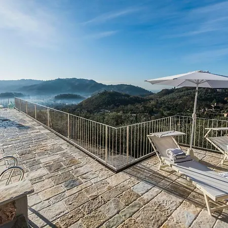 Charming In The Hills, Private Pool, Sea View, Dream Panorama ヴィラ *