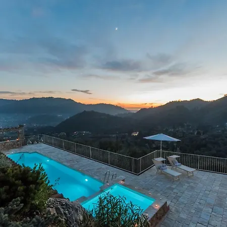 Charming In The Hills, Private Pool, Sea View, Dream Panorama 빌라 카마이오레