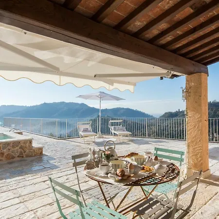 Charming In The Hills, Private Pool, Sea View, Dream Panorama ヴィラ