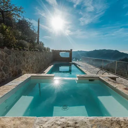 빌라 Charming In The Hills, Private Pool, Sea View, Dream Panorama